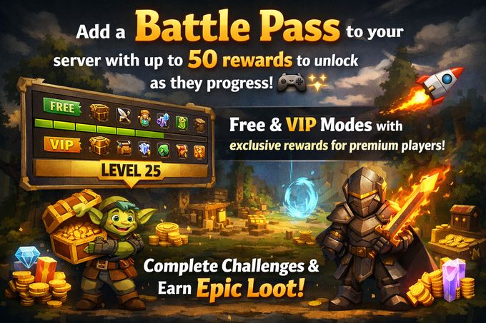 Better Battlepass Config +50 LVL - Setup de Servidor de Hytale