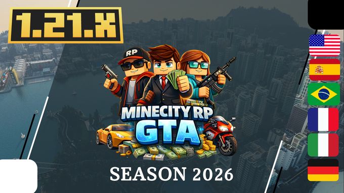 Minecity Roleplay GTA - Setup de Servidor de Minecraft