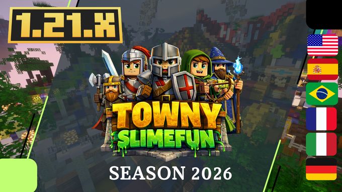 Towny Slimefun - Setup de Servidor de Minecraft